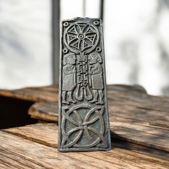 VINTAGE THE WILD GOOSE STUDIO CELTIC CROSS OF JOURNEYS & MEETINGS – 1998
